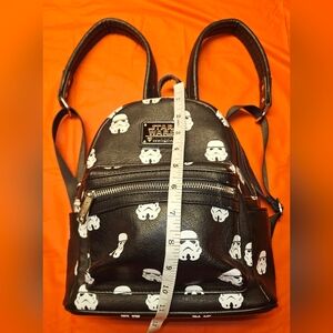 Star Wars Loungefly Mini Stormtrooper Backpack Black & White G.U.C.